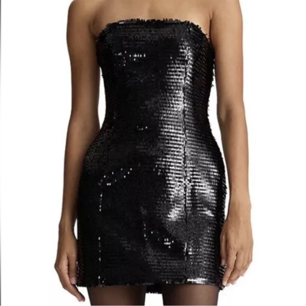 ALC Elsie Strapless Sequin Mini Dress NWT